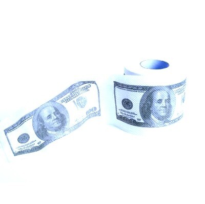 Тоалетна хартия долари