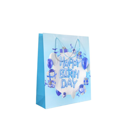 Подаръчна торбичка - Happy Birthday 