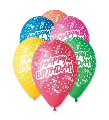 Парти балони Happy Birthday