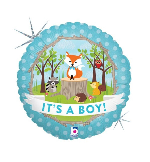 Балон It’s a boy горски животни