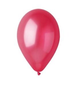 Балони металик червени - 28см.