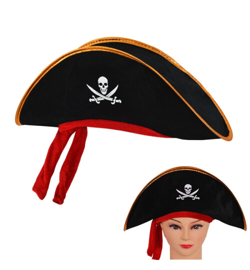 Пиратска шапка капитан детска