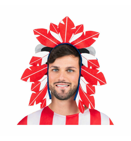 Карнавален аксесоар Индианско перо My Other Me, Atlético de Madrid