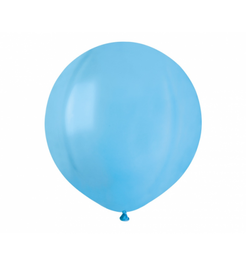 Латексов балон -  светло син 48см. 