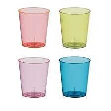 Пластмасови цветни чаши за шот