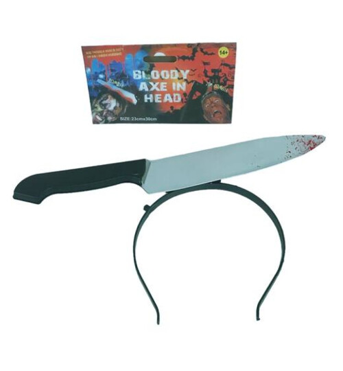 Диадема Halloween с нож
