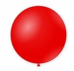 Латексов балон  - червен 48см.