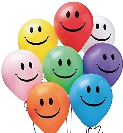 Балони усмивка асорти