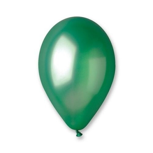 Балони металик зелени - 28см.