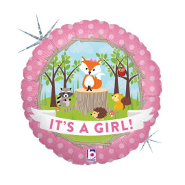 Балон It’s a girl горски животни