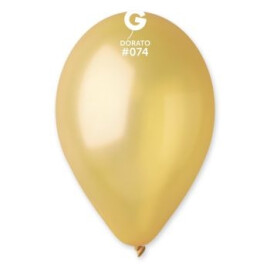 Балони металик - цвят Dorato 28см.