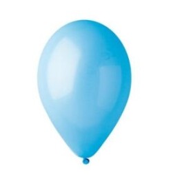 Балони пастел светло сини - 26см.