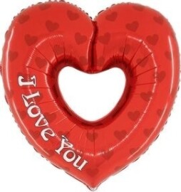 Балон сърце - I Love You
