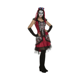 Карнавален костюм за възрастни My Other Me Sugar Skull, 3 части