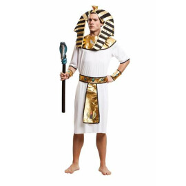 Карнавален костюм за възрастни My Other Me Egyptian Gold, Бял, Размер M/L
