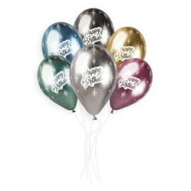 Балони хром - Happy Birthday