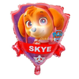 Фолиев балон значка Скай 