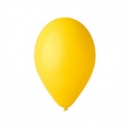 Балони пастел тъмно жълти