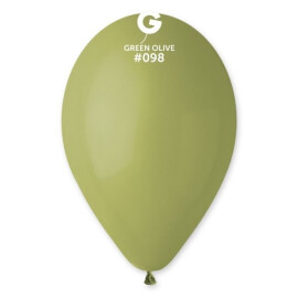 Балони пастел маслина - 26см. 