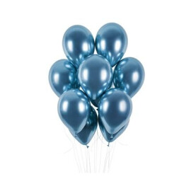 Балони хром - Shiny Blue