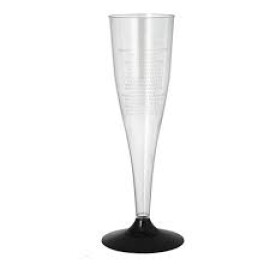 Пластмасови чаши за шампанско и бяло вино