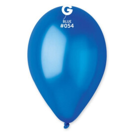 Балони металик 28 см.-  сини #054 - GM110