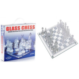 Луксозен стъклен шах
