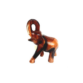 Фигура слон от дърво 